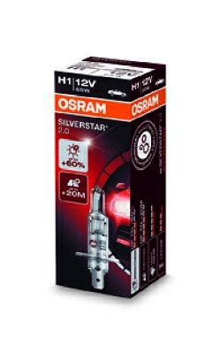Kvēlspuldze, Tālās gaismas lukturis ams-OSRAM 64150SV2