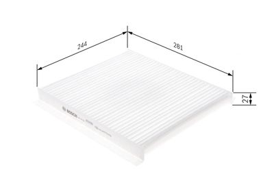 Фильтр, воздух во внутренном пространстве BOSCH 1987435059