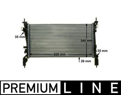 Radiators, Motora dzesēšanas sistēma MAHLE CR 1130 000P