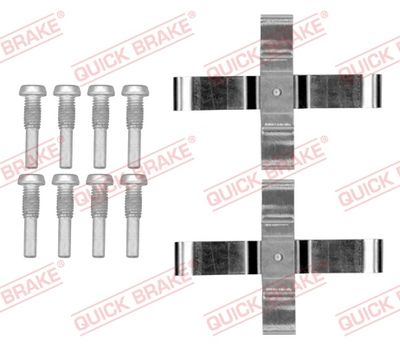 Piederumu komplekts, Disku bremžu uzlikas QUICK BRAKE 109-0220