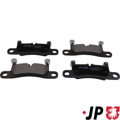 Bremžu uzliku kompl., Disku bremzes JP GROUP 1163708410