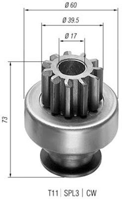 Zobrats, Starteris MAGNETI MARELLI 940113020146