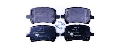 Bremžu uzliku kompl., Disku bremzes HELLA 8DB 355 014-691