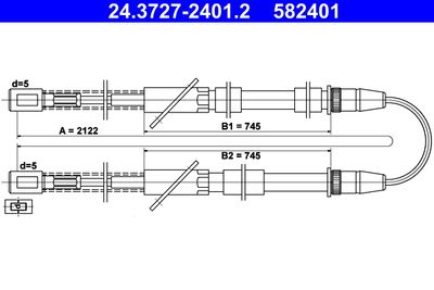 Trose, Stāvbremžu sistēma ATE 24.3727-2401.2