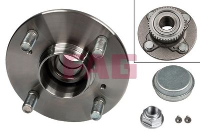 Riteņa rumbas gultņa komplekts Schaeffler FAG 713 6236 50