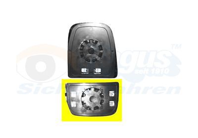 Spoguļstikls, Ārējais atpakaļskata spogulis VAN WEZEL 2815835