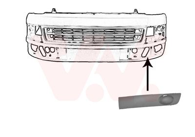 Ventilatora reste, Bampers VAN WEZEL 5790591