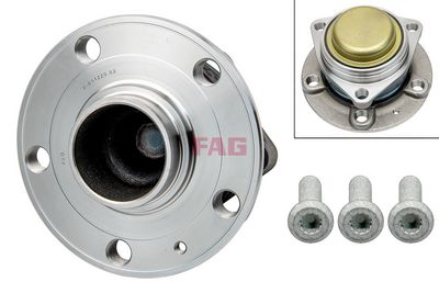 Riteņa rumbas gultņa komplekts Schaeffler FAG 713 6111 70