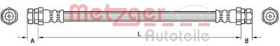 Тормозной шланг METZGER 4110883