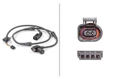 Датчик, частота вращения колеса HELLA 6PU 012 806-171