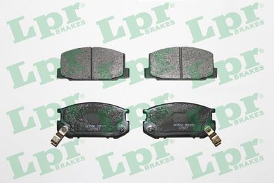 Комплект тормозных колодок, дисковый тормоз LPR 05P070