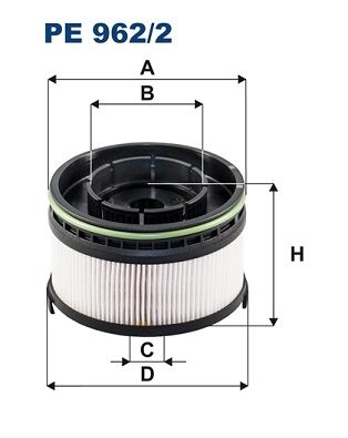 Топливный фильтр FILTRON PE 962/2
