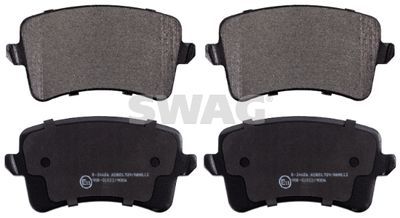 Bremžu uzliku kompl., Disku bremzes SWAG 32 91 6755