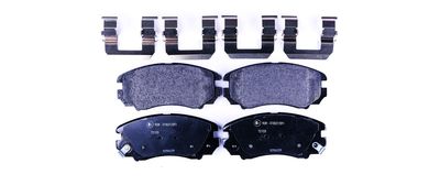 Комплект тормозных колодок, дисковый тормоз HELLA 8DB 355 016-101