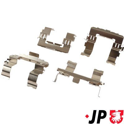 Комплектующие, колодки дискового тормоза JP GROUP 1564002910