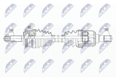 Приводной вал NTY NPW-KA-364