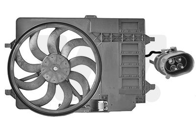 Ventilators, Motora dzesēšanas sistēma VAN WEZEL 0502747