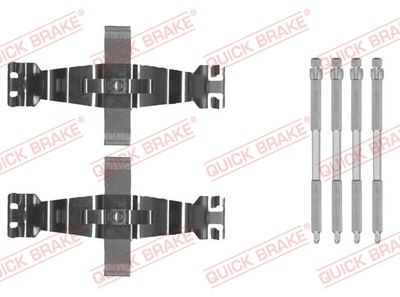 Комплектующие, колодки дискового тормоза QUICK BRAKE 109-0022