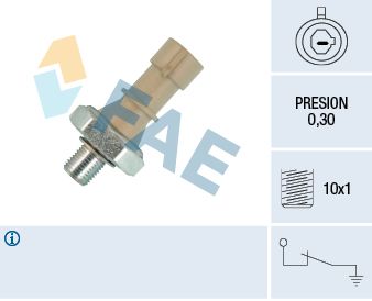 Датчик давления масла FAE 12437