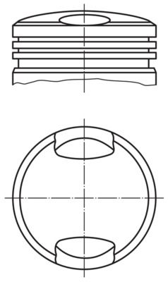 Поршень MAHLE 503 37 00