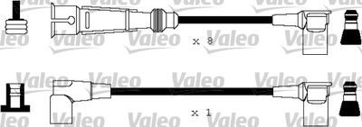 Augstsprieguma vadu komplekts VALEO 346143