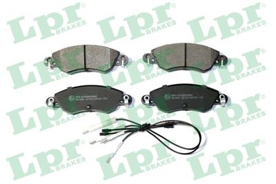 Bremžu uzliku kompl., Disku bremzes LPR 05P792