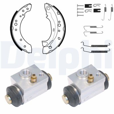 Bremžu loku komplekts DELPHI KP1078