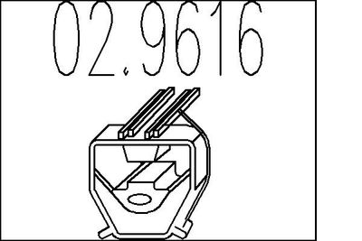 Буфер, глушитель MTS 02.9616