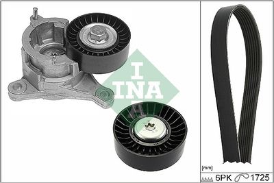 Поликлиновой ременный комплект Schaeffler INA 529 0183 10