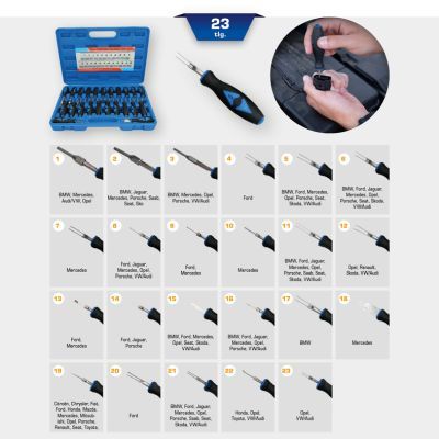 Noņemšanas instrumentu komplekts KS TOOLS BT511100