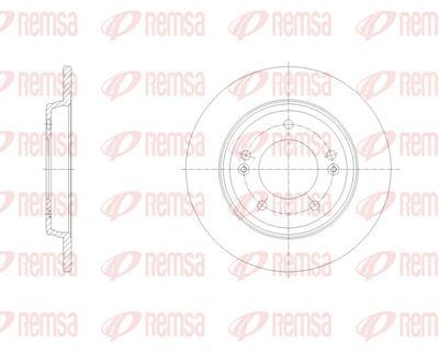 Тормозной диск REMSA 62102.00