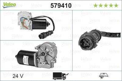 Stikla tīrītāju motors VALEO 579410