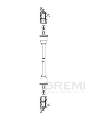Провод зажигания BREMI 357/20