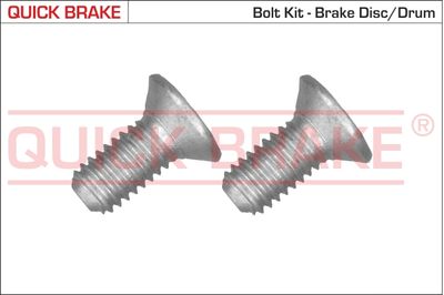 Skrūvju komplekts, Bremžu disks QUICK BRAKE 11671K