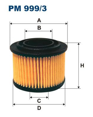 FILTRON PM9993 Degvielas filtrs