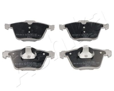Комплект тормозных колодок, дисковый тормоз ASHIKA 50-00-0346