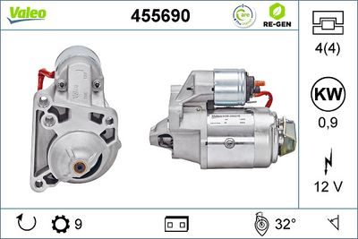 Starteris VALEO 455690