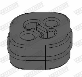 Резиновые полоски, система выпуска WALKER 82038
