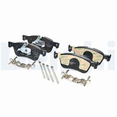 Комплект тормозных колодок, дисковый тормоз DELPHI LP3914