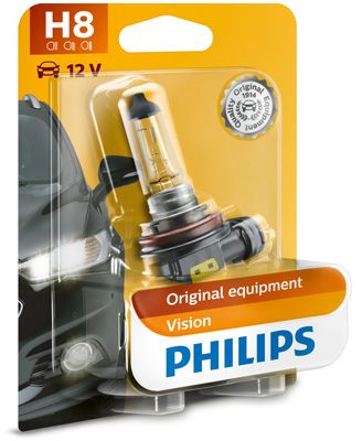 Лампа накаливания, фара дальнего света PHILIPS 12360B1