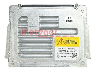 Strāvas ierobežotājs, Gāzizlādes spuldze METZGER 0896010