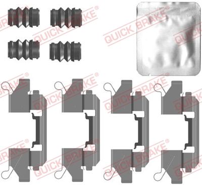 Piederumu komplekts, Disku bremžu uzlikas QUICK BRAKE 109-0111