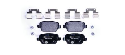 Комплект тормозных колодок, дисковый тормоз HELLA 8DB 355 025-351