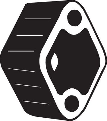 Резиновые полоски, система выпуска BOSAL 255-375