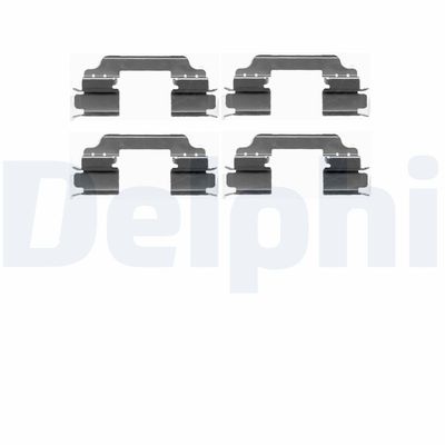 DELPHI LX0425 Piederumu komplekts, Disku bremžu