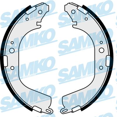 Комплект тормозных колодок SAMKO 87780