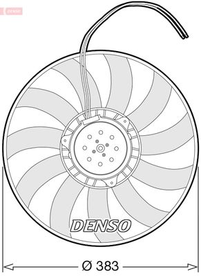 Ventilators, Motora dzesēšanas sistēma DENSO DER02007