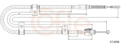 Trose, Stāvbremžu sistēma COFLE 17.2558