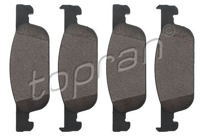 Комплект тормозных колодок, дисковый тормоз TOPRAN 701 919