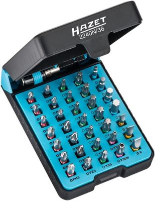 Komplekts, Skrūvgrieža ieliktņi (Uzgaļi) HAZET 2240N/36